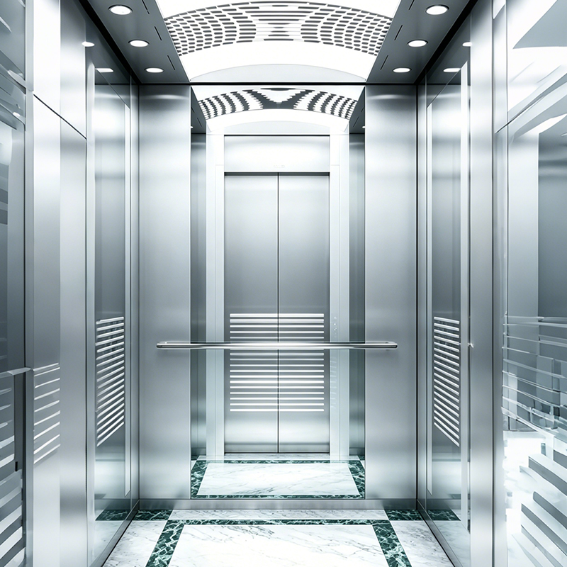 Commercial Speculum Etching Steel VIATOR Elevator