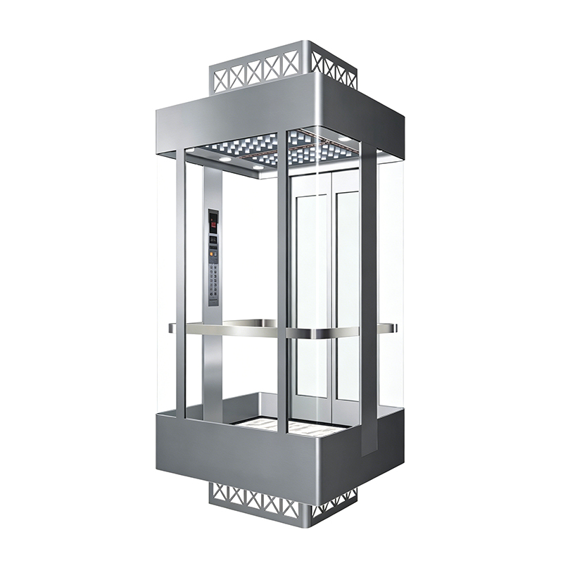 360 Degree Full-View Glass Specimen Elevator for Shopping Malls and Hotels