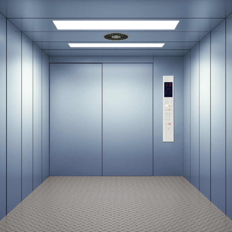 Magnae capacitatis Automatic Car Elevator cum Riffled Plate Solum