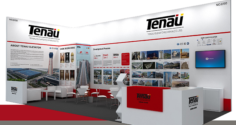 TENAU ELEVATOR CO.,LTD. participes Internationalis Elevatoris Exhibitionis in Riyadh, Arabiae Saudianae ab 28 Octobris usque ad 30th. Nostri umbraculi numerus est D50. Grata omnia visere!